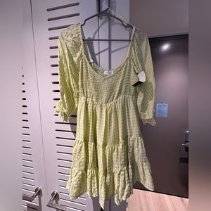 Vintage gingham dress